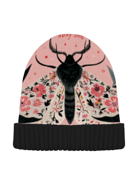 Winter Beanie Hats Warm Cozy Cap Wings Of Light Pattern