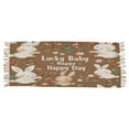 thumbnail image 1 of BZSMCE Women Scarf Lucky White Rabbit Simple Pattern Soft Warm Long Large Scarves, 1 of 9