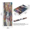 thumbnail image 1 of BZSMCE Yoga Mat Women Loving Dog Fitness Mat, 1 of 9