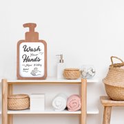 BZUEPRS Funny Bathroom Wooden Sign,  Wash Your Hands You Filthy Animal  Quote Plaque, Home Decor