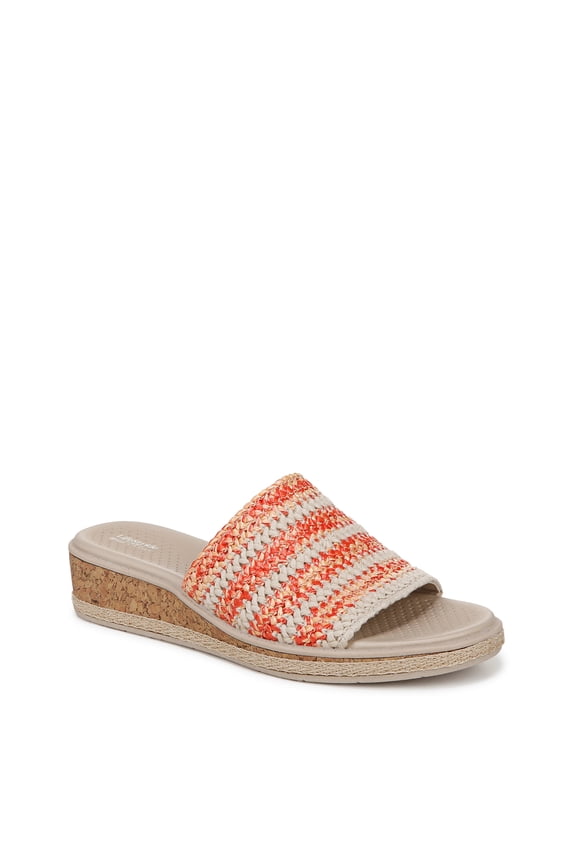 For Lifestride Womens Breezy Slide Sandal - Medium & Wide Width