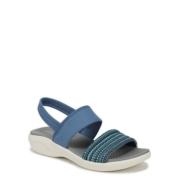 LifeStride Women's Cali Sandal - Lightweight, Stretch Fabric, With BZEES Comfort Technology