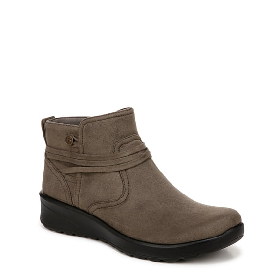 BZees For Lifestride Womens Guest Ankle Booties - Medium & Wide Width