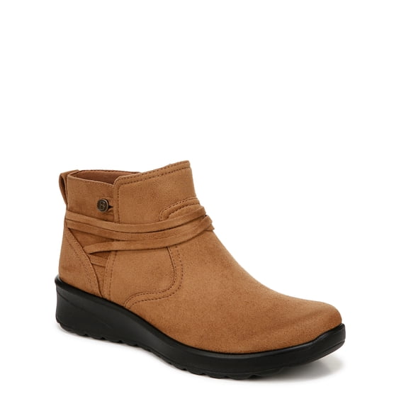 BZees For Lifestride Womens Guest Ankle Booties - Medium & Wide Width