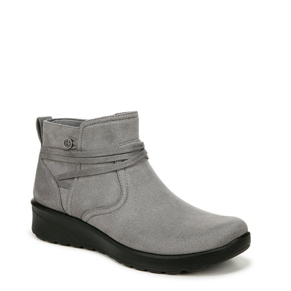 BZees For Lifestride Womens Guest Ankle Booties - Medium & Wide Width
