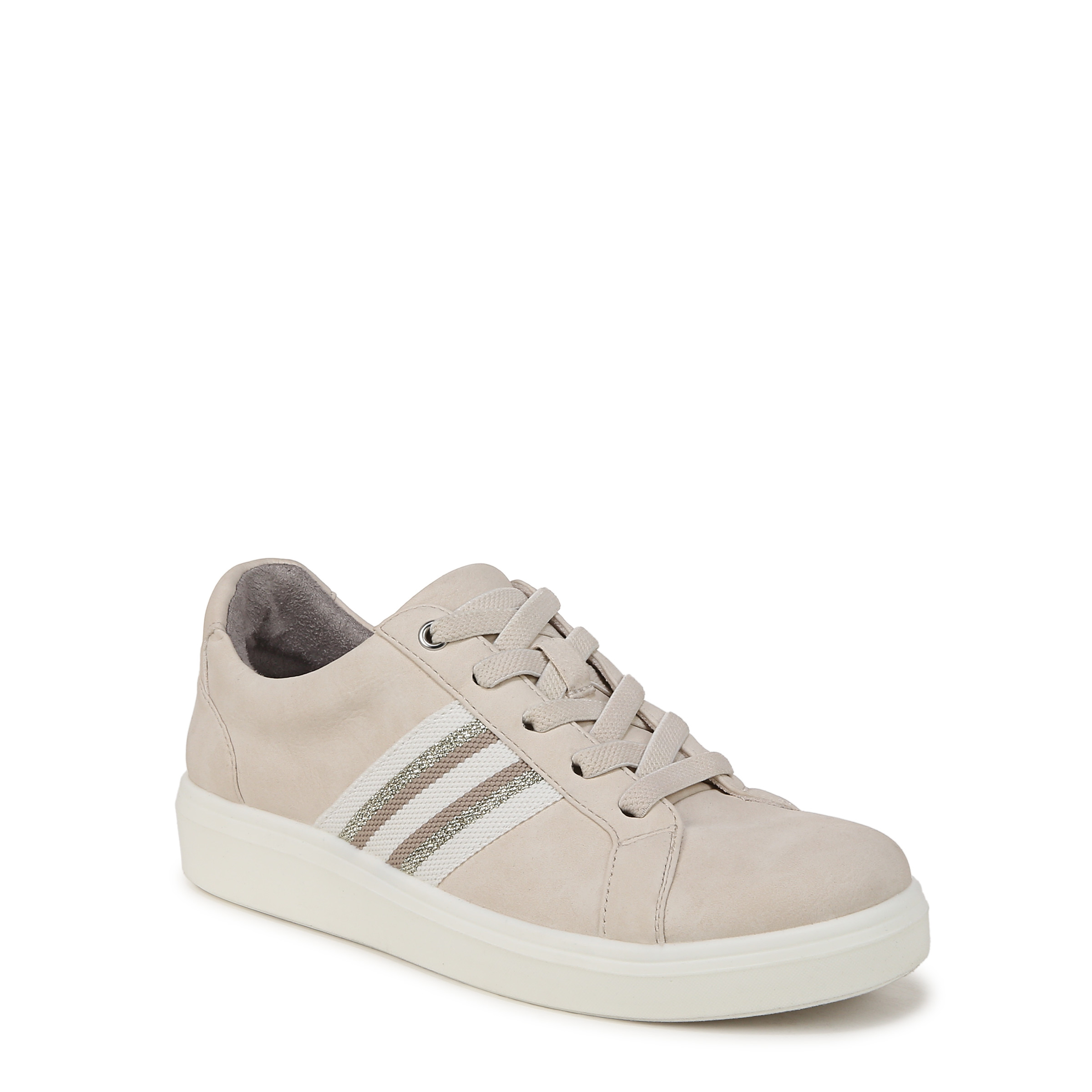 Bzees For Lifestride Sandalo Allegro Donna, Nero, 7 Wide, Tomaia Elasticizzata, Suola FreeFoam, Lavabile