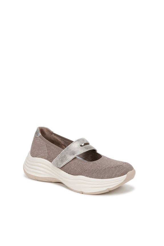 For Lifestride Womens Intuition Knit Mary Jane Flat - Medium & Wide Width