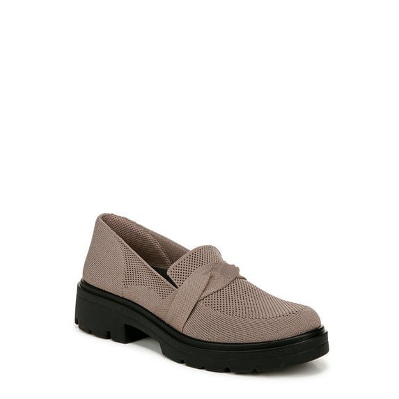 BZees For Lifestride Womens Muse Bow Loafers - Medium & Wide Width