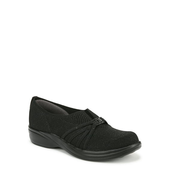 BZees For Lifestride Womens Niche Knit Loafer - Medium & Wide Width