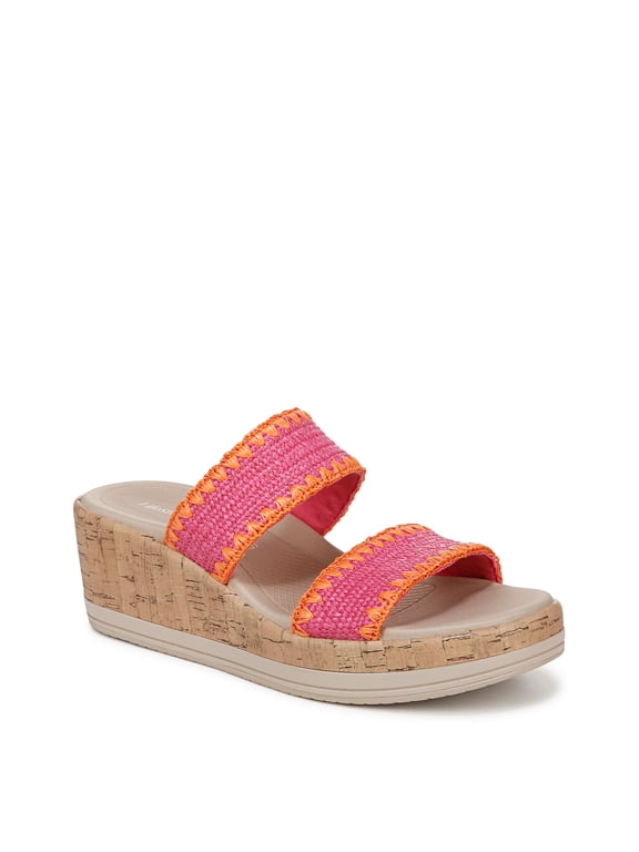 For Lifestride Womens Resort Slide Sandals - Medium & Wide Width