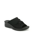 thumbnail image 1 of BZees For Lifestride Womens Serenade Slide Wedge Sandal - Medium & Wide Width, 1 of 9