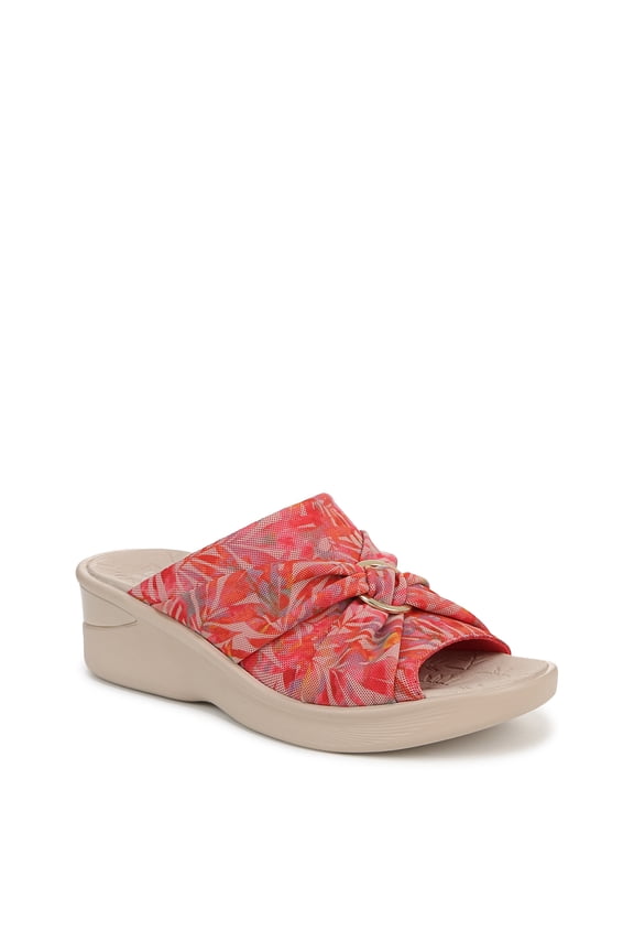 For Lifestride Womens Serenade Slide Wedge Sandal - Medium & Wide Width