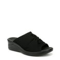 thumbnail image 1 of BZees For Lifestride Womens Smile 3 Slide Sandal - Medium & Wide Width, 1 of 9