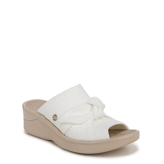 BZees For Lifestride Womens Smile Slide Sandal - Medium & Wide Width