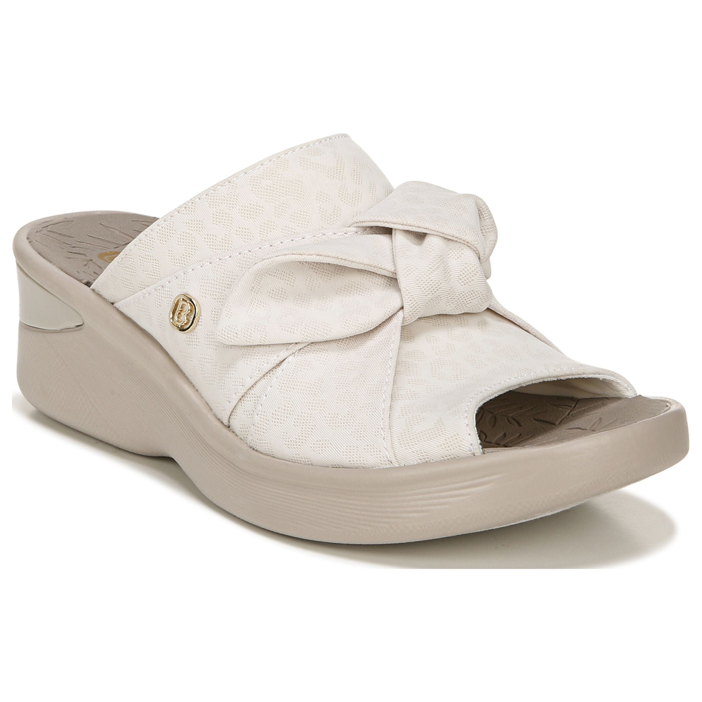 Wedge Bzees Footwear Bzees Sunset Wedge Sandal Plum HBE-8416 – The