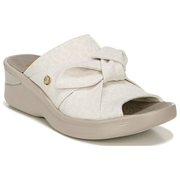 BZees For Lifestride Womens Smile Slide Sandals - Medium & Wide Width