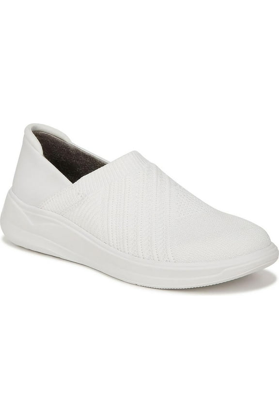 Women's Triumph Slip-On Sneaker Bright White Fabric 10W