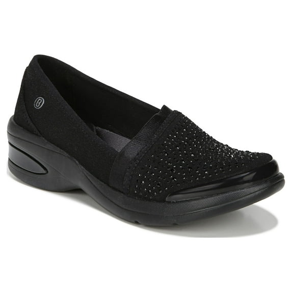 BZees Womens Red-Hot Slip-ons