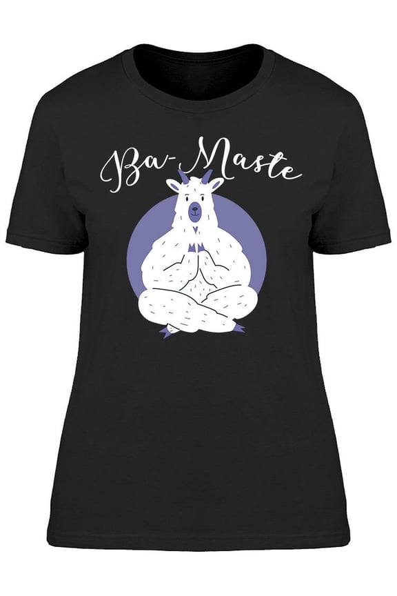 Ba-Maste Namaste Llama Om Women's T-shirt