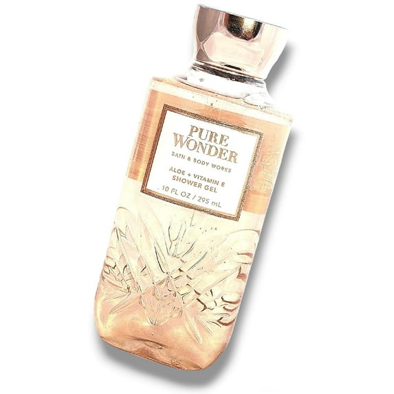 Baꞎh aпd Body Works Shower Gel 10 Fl oz. (Packaging may vary) (Pure Wonder)