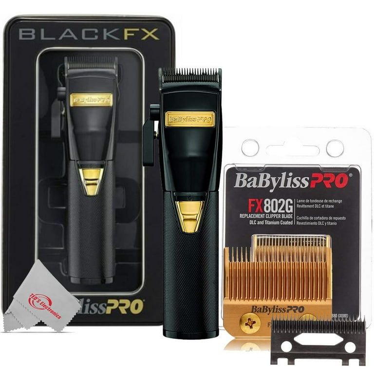 Babyliss Pro GOLD FX FX870G Cord/Cordless Lithium-Ion Adjustable Clipper 