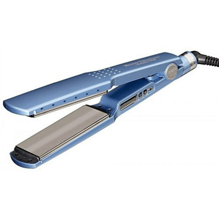 BaByliss Pro Nano Titanium Hair Straightening Flat Iron, 1.75