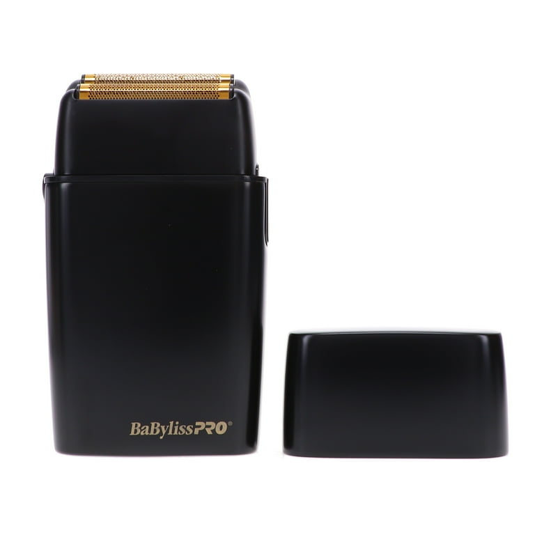 新品未使用 BaByliss Pro FOILFX02 Cordlessブラック BaBylissPRO FOILFX02 Cordless Black Metal Double Foil Shaver