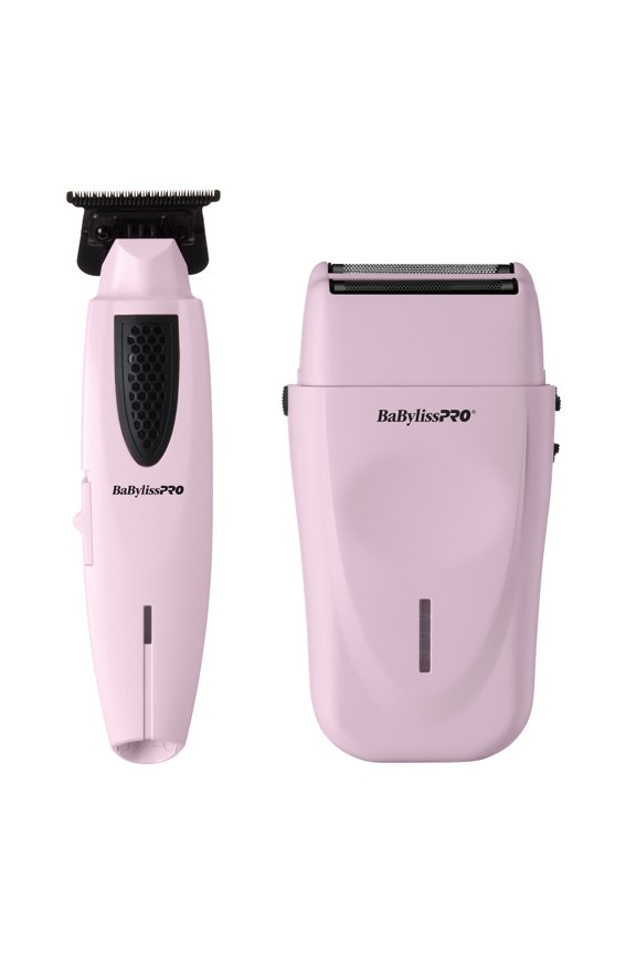 Limited Edition LithiumFX+ Trimmer & Double-Foil Shaver Prepack (Pink)