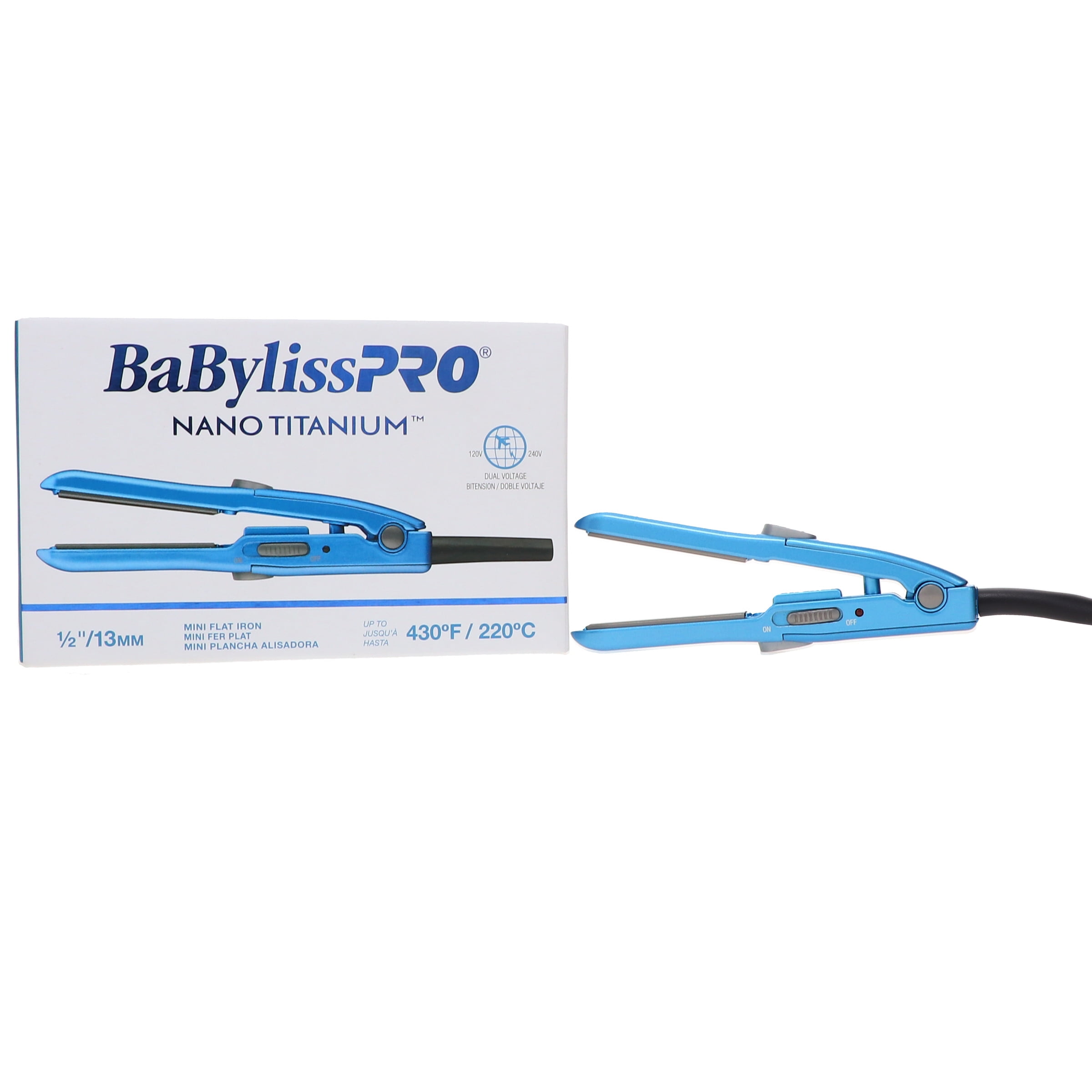 Babyliss pro nano titanium mini straightening iron hotsell