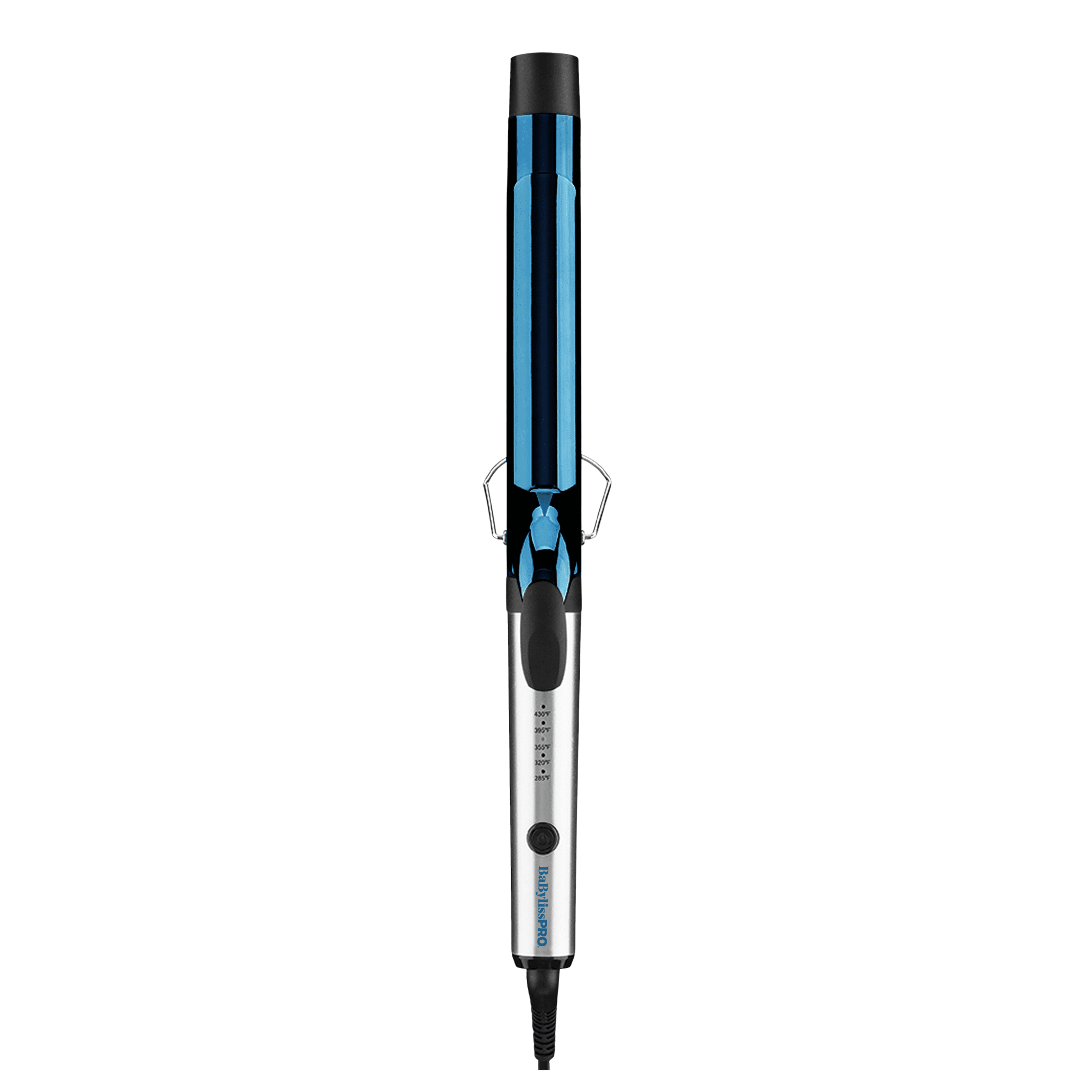 BaBylissPRO Nano Titanium 1 1/4" Extended Barrel Curling Iron, Blue, 1 Count