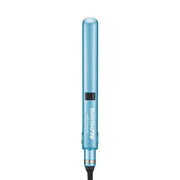 BaBylissPRO Nano Titanium Digital Flat Iron, 1 Inch, Memory Setting, 1 Count