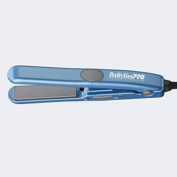 BaBylissPRO Nano Titanium 6" Travel Size Mini Flat Iron & Pouch