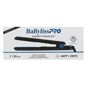 BaBylissPRO Nano Titanium 1" Digital Flat Iron Hair Straightener