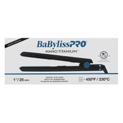 BaBylissPRO Nano Titanium Matte-Black 1" Digital Straightener