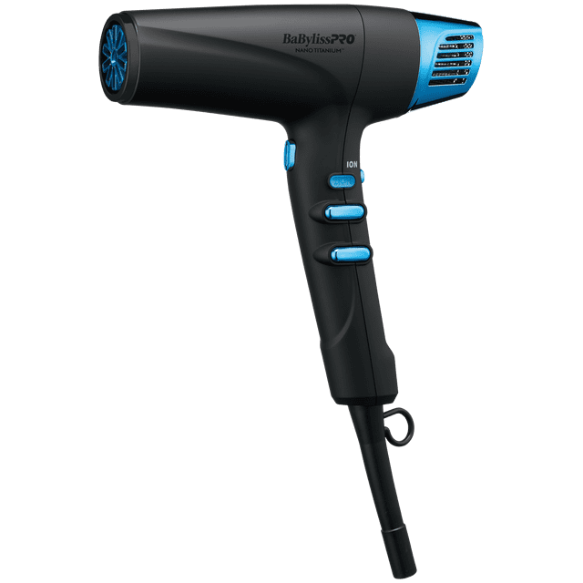 BaBylissPRO Nano Titanium Matte Black High-Speed Dual Ionic Dryer