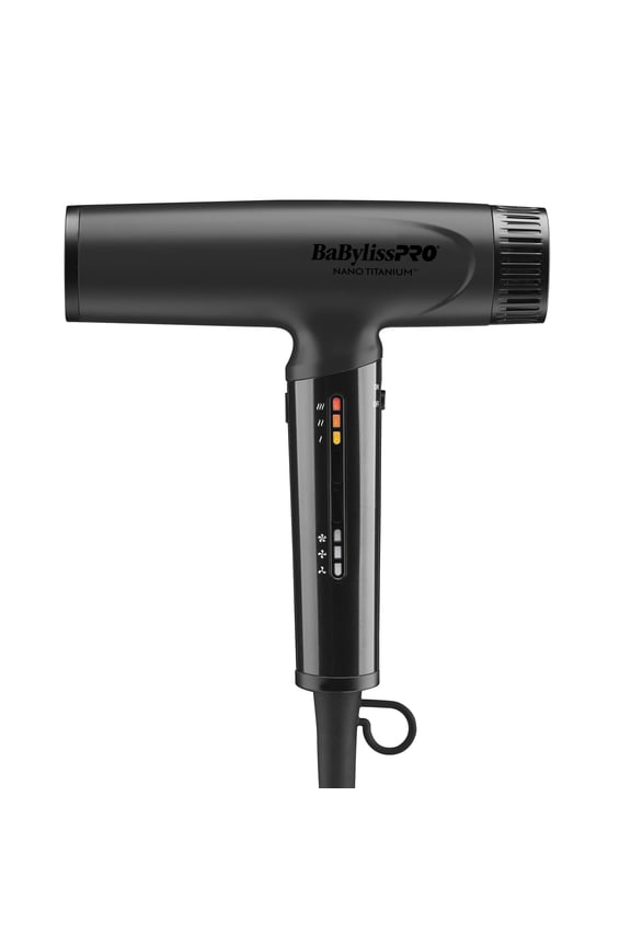 Nano Titanium Matte Black Professional Nano Light Ionic Hair Dryer