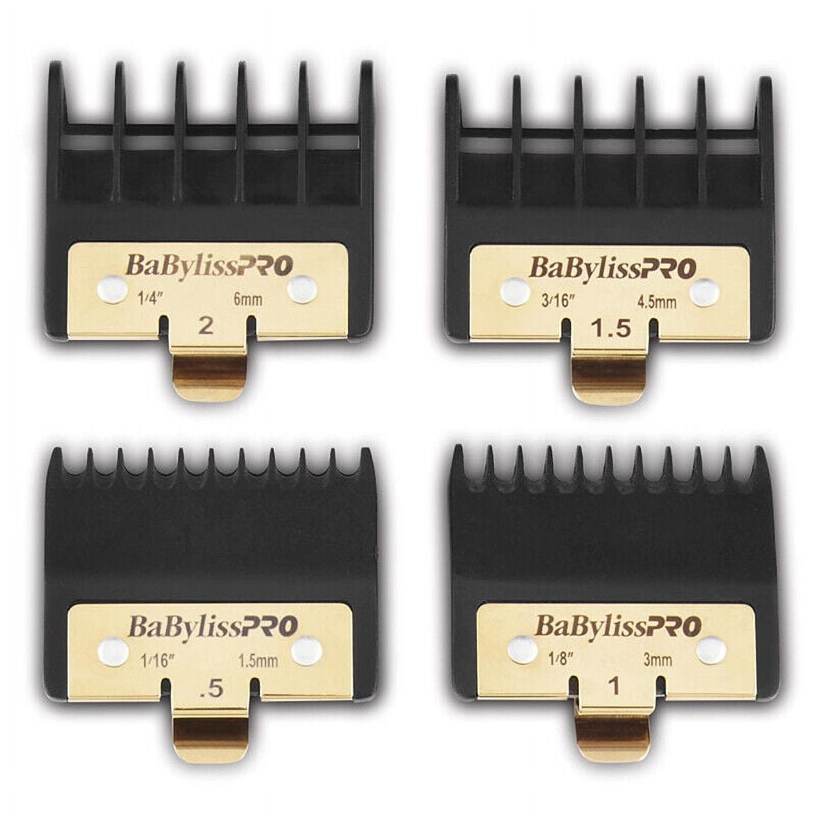 BabylissPRO Premium 4pcs Trimmer Comb Guides FX787 - Durable