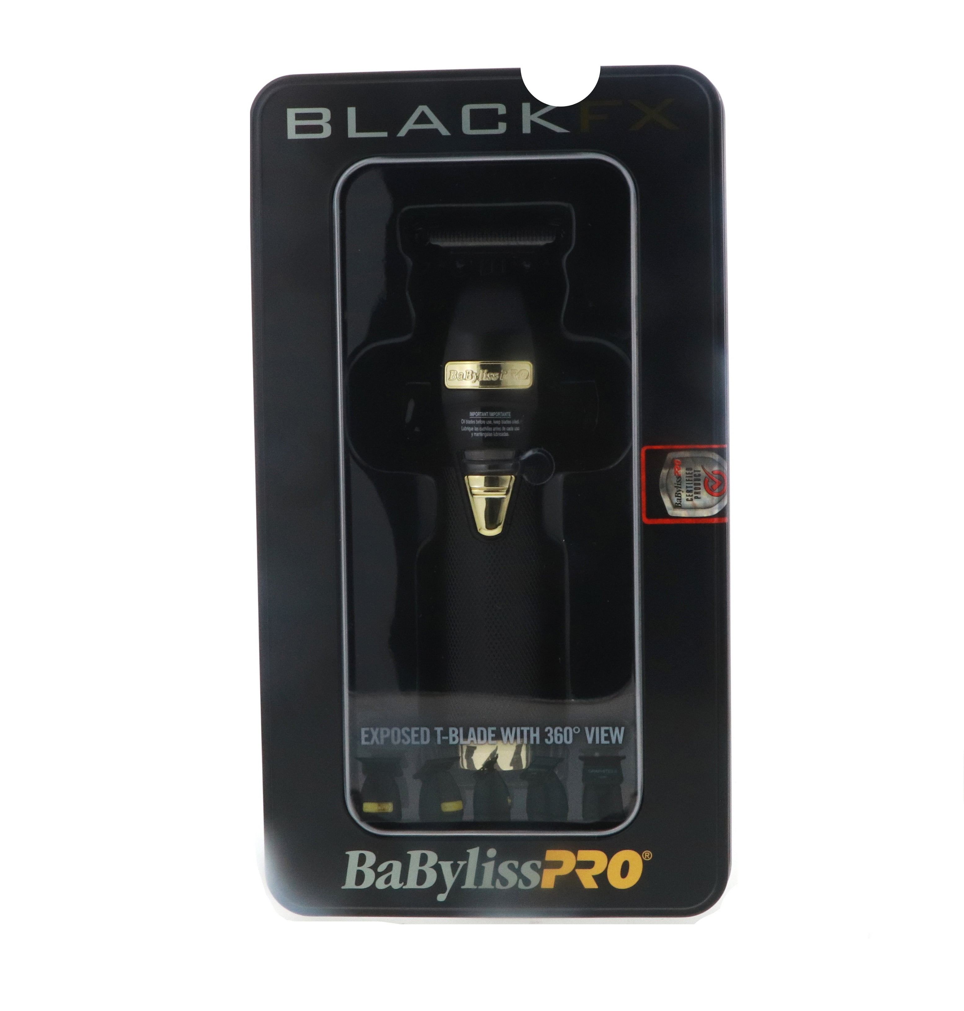 New Babyliss FX Black Clipper FX870BN & FX Black Trimmer FX787B Combo