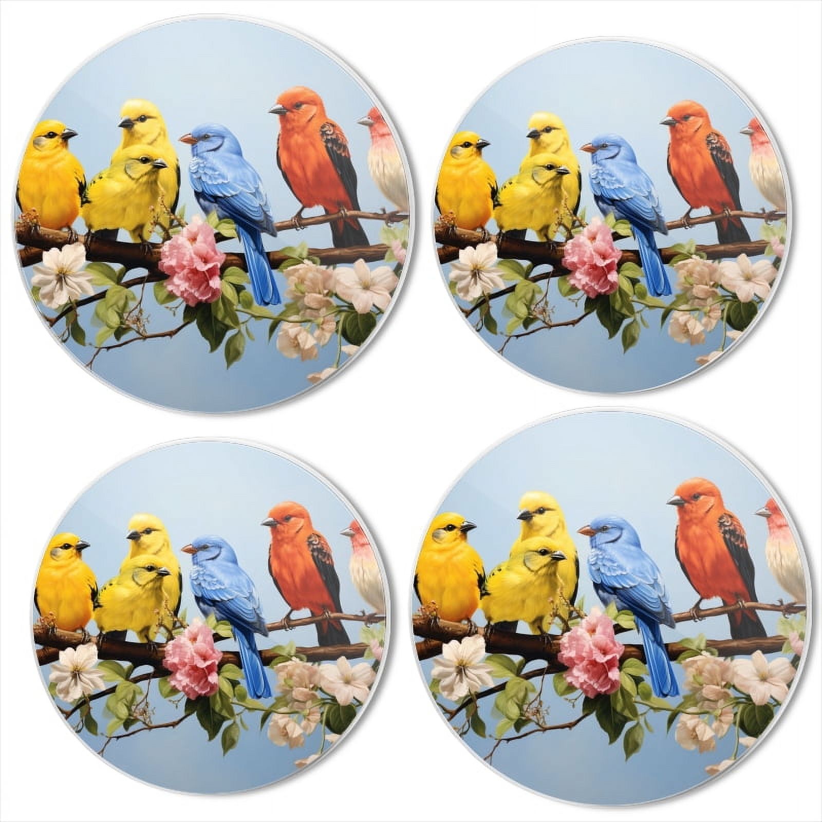 BaHomeck Electric Stove Burner Covers Set of 4,Round Metal Gas Stove ...