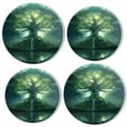 thumbnail image 1 of BaHomeck Electric Stove Burner Covers Set of 4,Round Metal Gas Stove Burner Covers 8 Inch and 10 Inch,Kitchen Decor,Colossal Tree Of Life With Roots That Reach Into The Depths Below, 1 of 2
