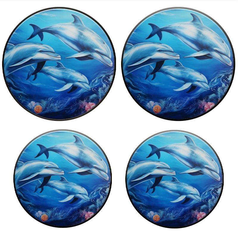 BaHomeck Electric Stove Burner Covers Set of 4,Round Metal Gas Stove ...