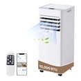 thumbnail image 1 of BaPiPro 10000 BTU 3-in-1 Smart Portable Air Conditioner, Standing Cooling Unit with APP & Remote Control, Cooling, Dehumidifier & Fan Functions, 55dB Quiet Operation for Bedroom & Indoor Spaces, 1 of 9