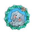 thumbnail image 1 of BaZooples Iron-on Patch Applique/Patch Elsie Elephant - BZP77535, 1 of 1