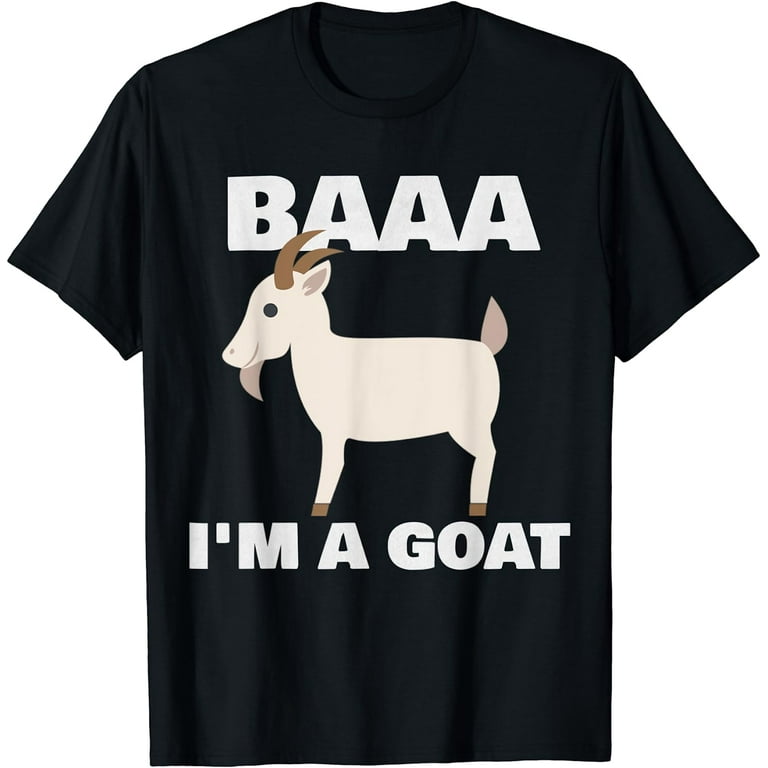 Baa I'm A Goat Funny Halloween Costume Tshirt Baa I'm A Goat Funny Halloween Costume Tshirt