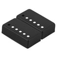 Baade 2PCS Metal Double Coil Pickup Cover for Style Electric Guitar