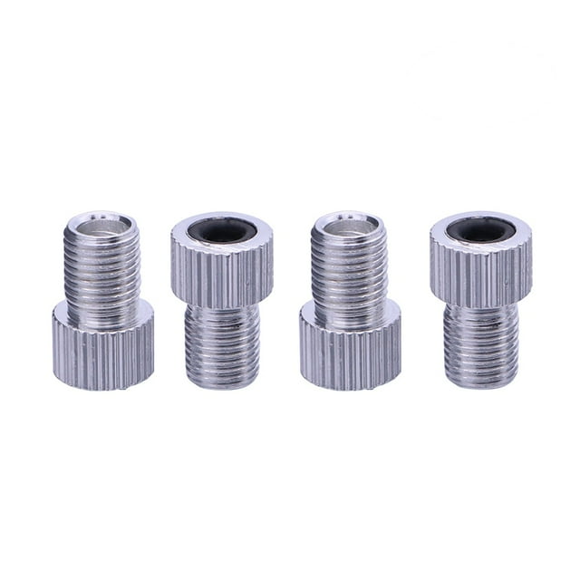 Baade 4 PCS Aluminum Alloy French to Schrader Adapters Converters Road
