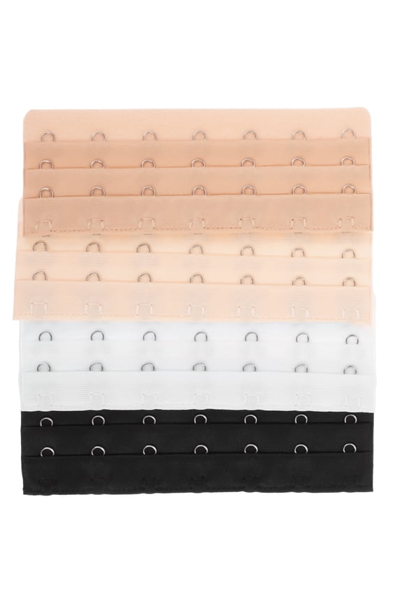 Baade 4 Pcs Shapewear Womens Corset Hook Bra Extenders for Plus Size Bra Extension Corset Extender Women Women's
