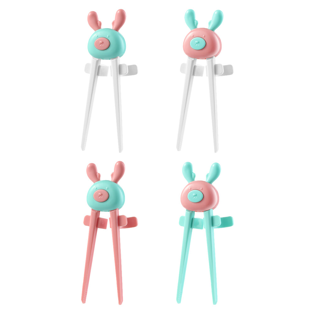 Baade Chip Finger Chopsticks,4pcs Chip Finger Chopsticks Snack Finger