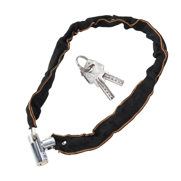 SEWOART Bike Lock Heavy Duty Braided Steel Cable Black Anti-Theft Easy Mechanism