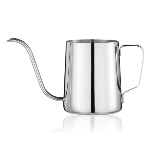 Baalaka Small Watering Can for Indoor Plants, Mini Indoor Watering Can with Long Spout and Handle 12 oz / 350 ml Rust-Proof 304 Stainless Steel Material